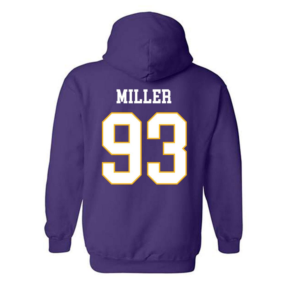 Northern Iowa - NCAA Football : Aidan Miller - Classic Shersey Hooded Sweatshirt-1