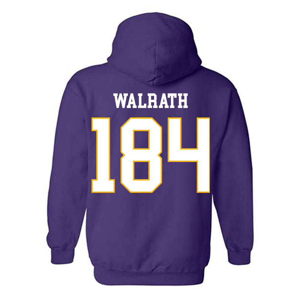 Northern Iowa - NCAA Wrestling : C.J. Walrath - Classic Shersey Hooded Sweatshirt-1