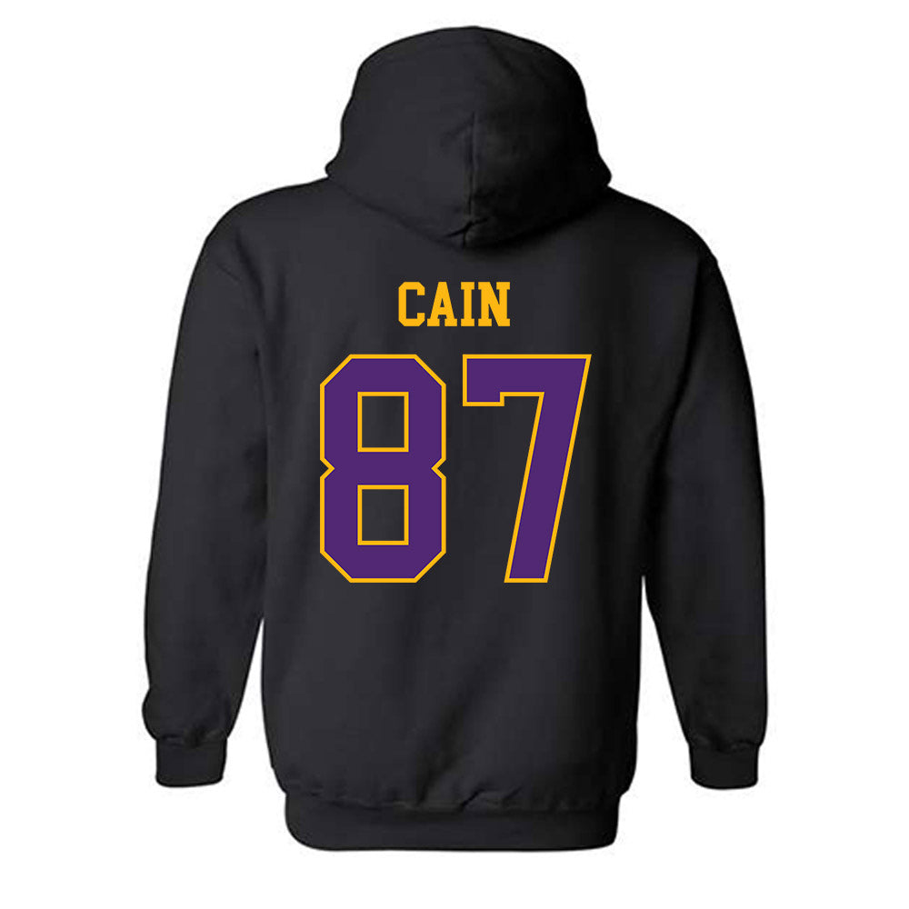 Northern Iowa - NCAA Football : Jeremiah Cain - Classic Shersey Hooded Sweatshirt-1