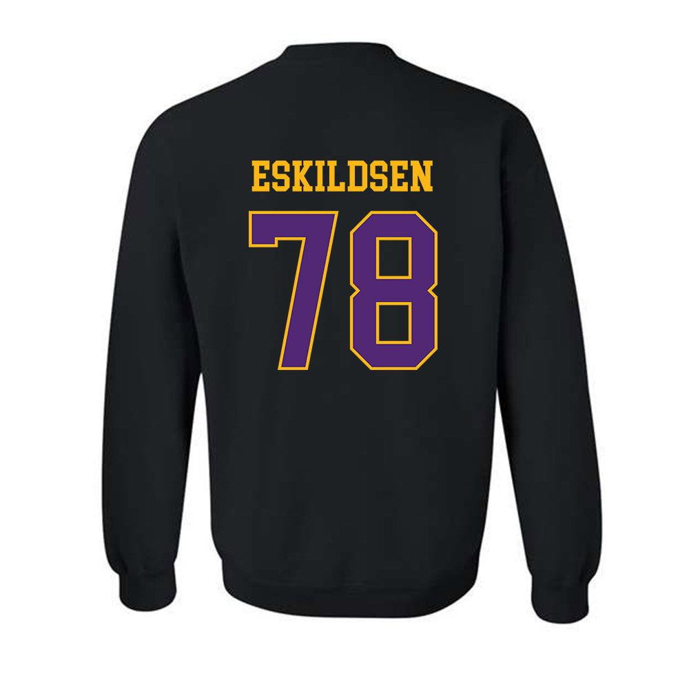 Northern Iowa - NCAA Football : Colby Eskildsen - Classic Shersey Crewneck Sweatshirt-1