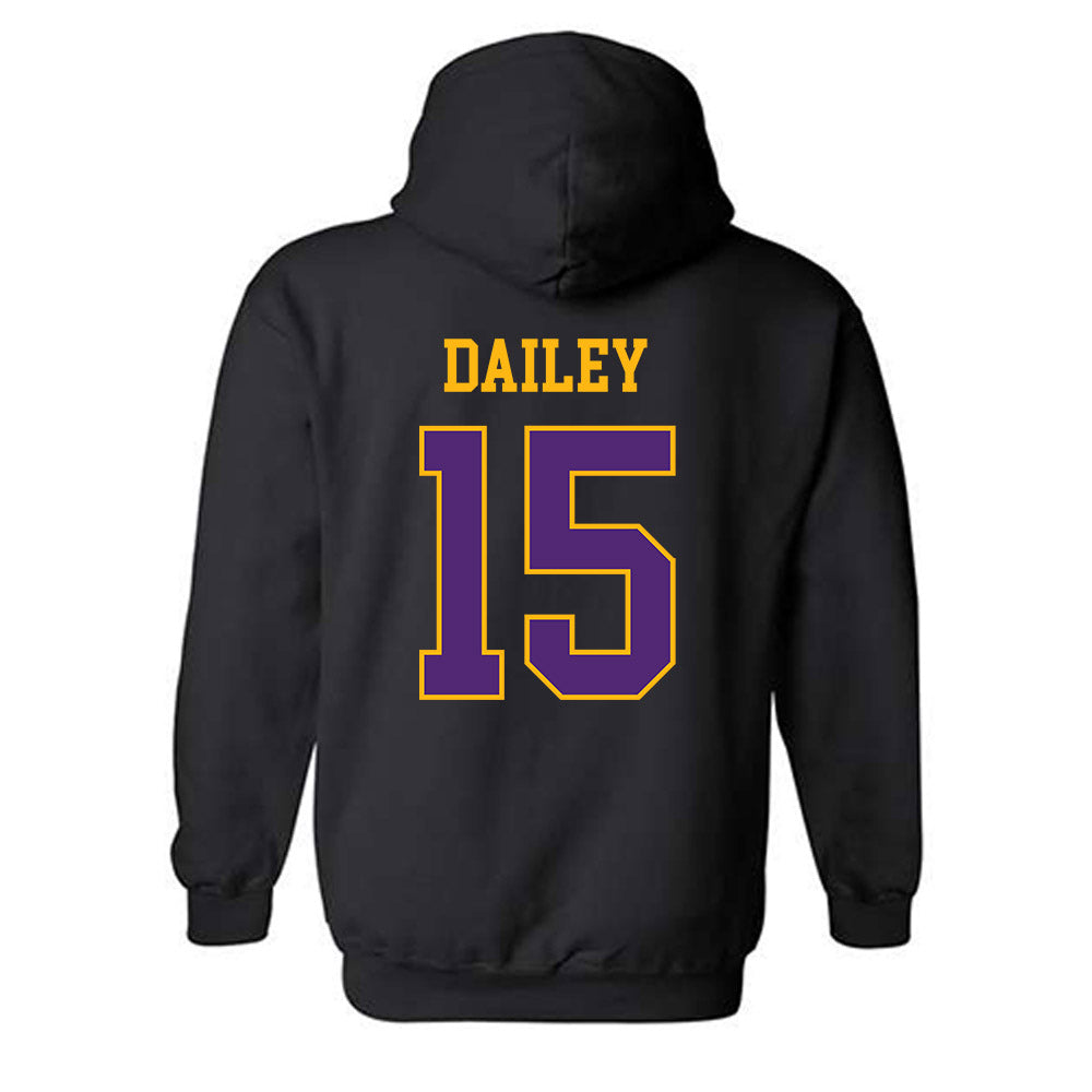 Northern Iowa - NCAA Football : Jaxon Dailey - Classic Shersey Hooded Sweatshirt-1
