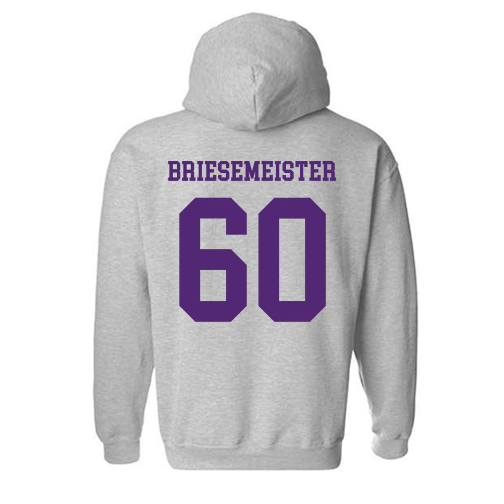 Northern Iowa - NCAA Football : Joe Briesemeister - Classic Shersey Hooded Sweatshirt-1