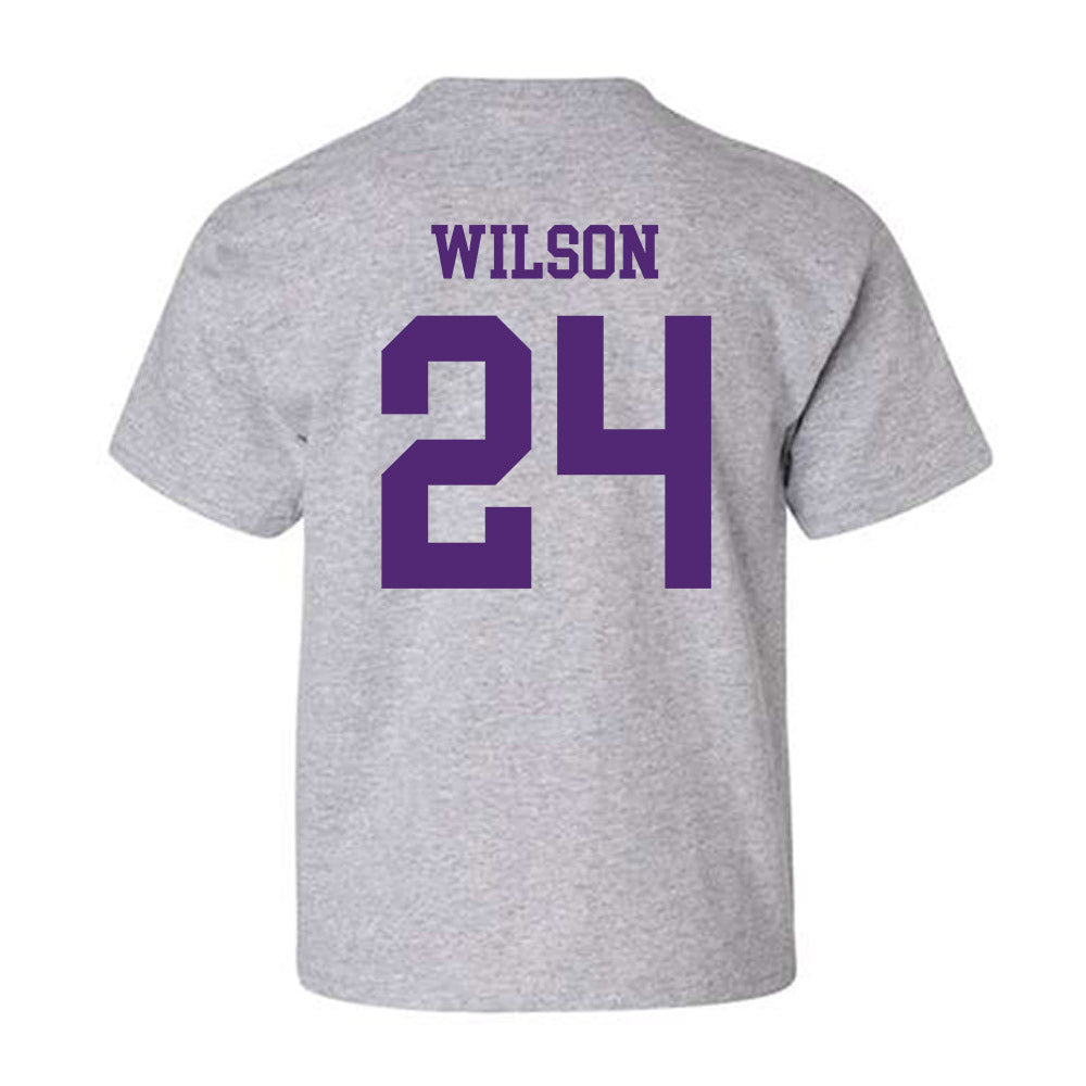 Northern Iowa - NCAA Men's Basketball : Jalen Wilson - Classic Shersey Youth T-Shirt-1