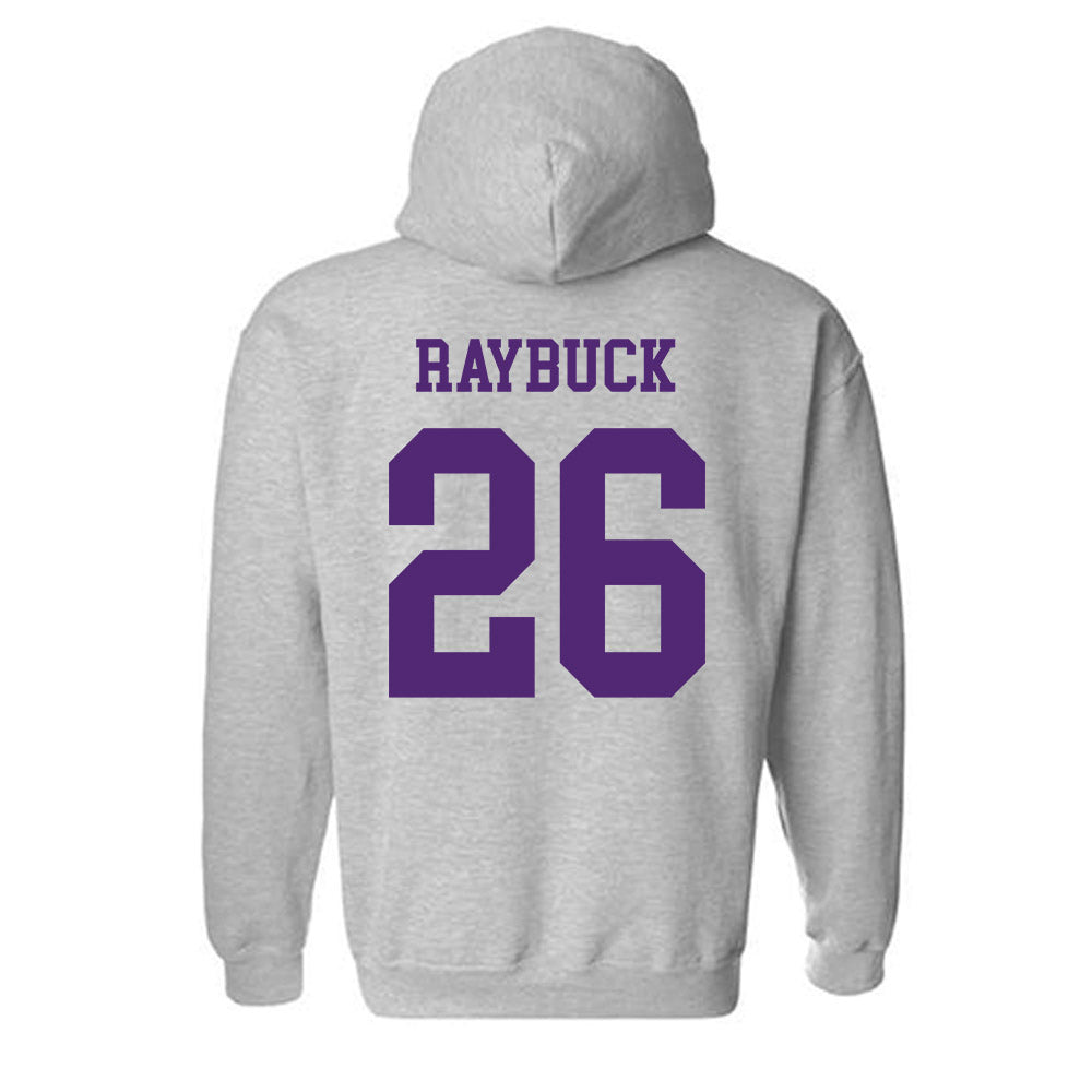 Northern Iowa - NCAA Football : John Raybuck - Classic Shersey Hooded Sweatshirt-1