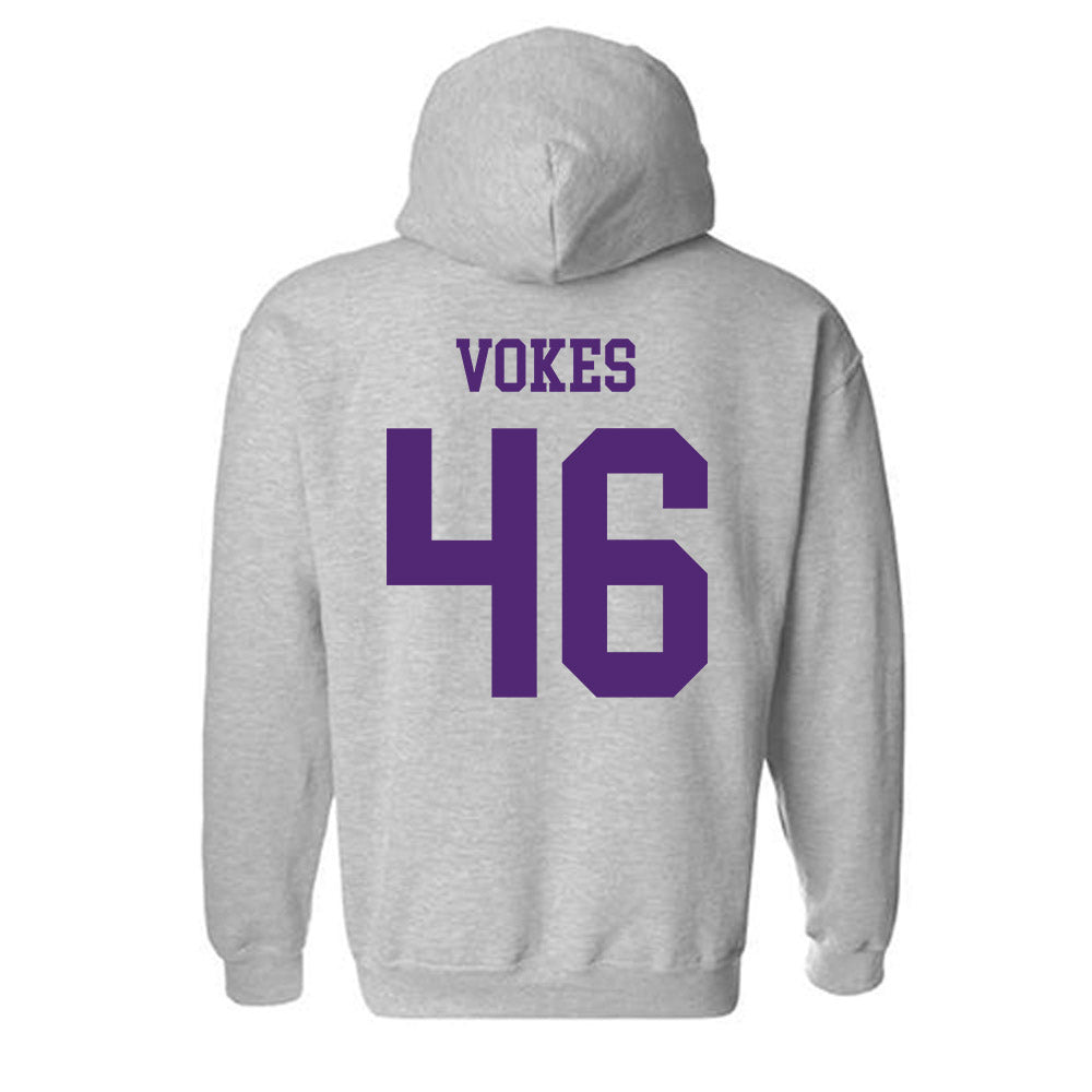 Northern Iowa - NCAA Football : Tiernan Vokes - Classic Shersey Hooded Sweatshirt-1
