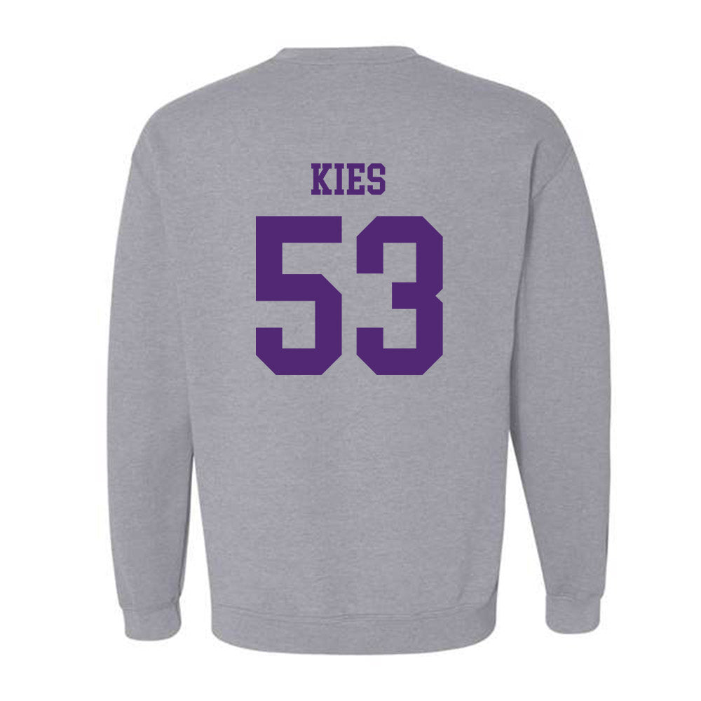 Northern Iowa - NCAA Football : Jarrett Kies - Classic Shersey Crewneck Sweatshirt-1