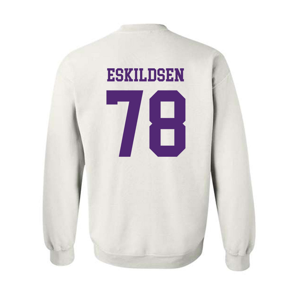 Northern Iowa - NCAA Football : Colby Eskildsen - Classic Shersey Crewneck Sweatshirt-1
