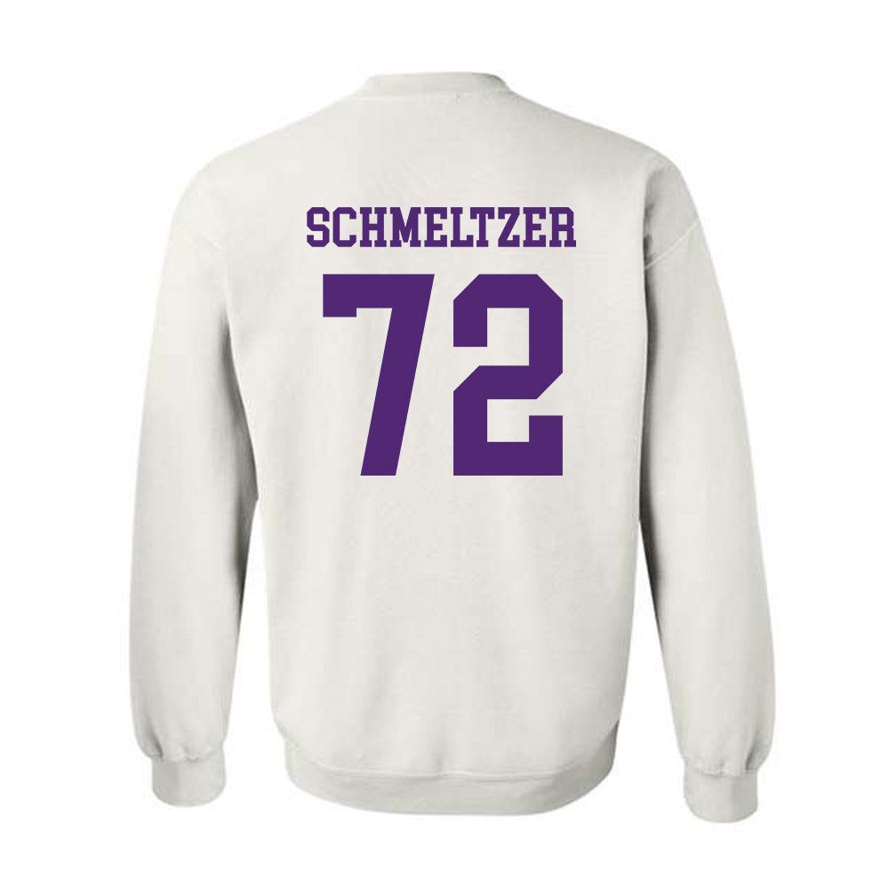 Northern Iowa - NCAA Football : Max Schmeltzer - Classic Shersey Crewneck Sweatshirt-1