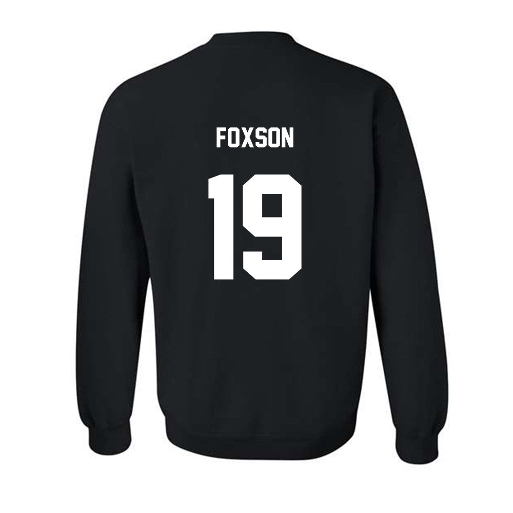 BU - NCAA Baseball : Tate Foxson - Classic Shersey Crewneck Sweatshirt