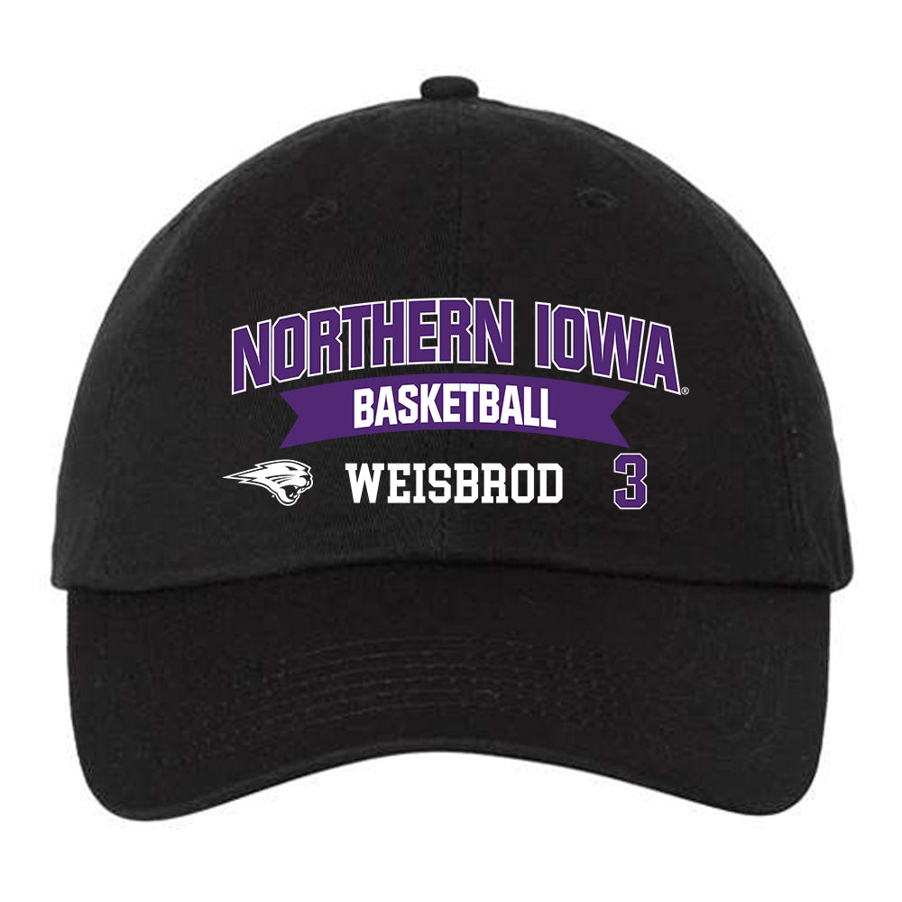 Northern Iowa - NCAA Men's Basketball : Max Weisbrod - Dad Hat-0