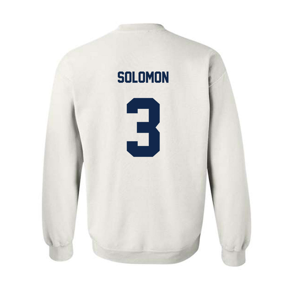 BU - NCAA Baseball : AJ Solomon - Classic Shersey Crewneck Sweatshirt