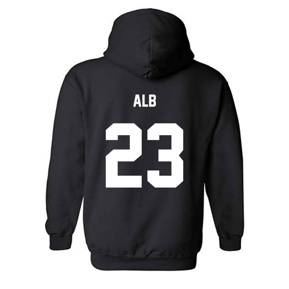 BU - NCAA Men's Soccer : Kyle Alb - Classic Shersey Hooded Sweatshirt-1