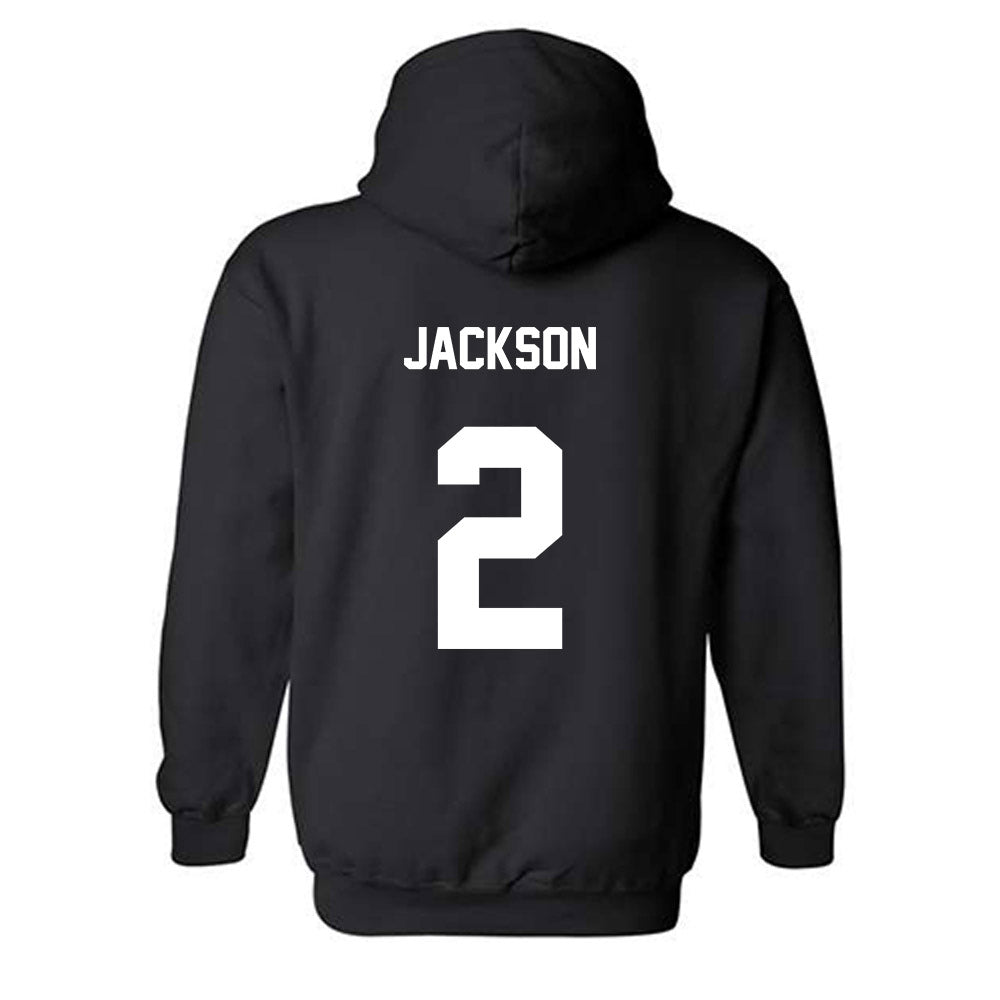 Butler - NCAA Men's Basketball : Jalen Jackson - Classic Shersey Hooded Sweatshirt-1