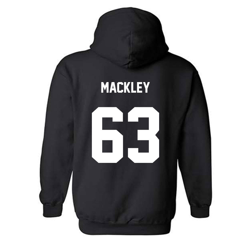 BU - NCAA Football : Charles Mackley - Classic Shersey Hooded Sweatshirt
