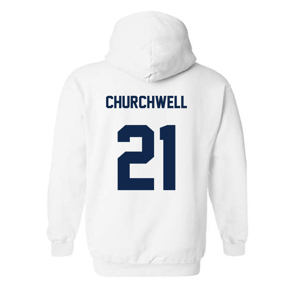 Butler - NCAA Women's Lacrosse : Grace Churchwell - Classic Shersey Hooded Sweatshirt-1