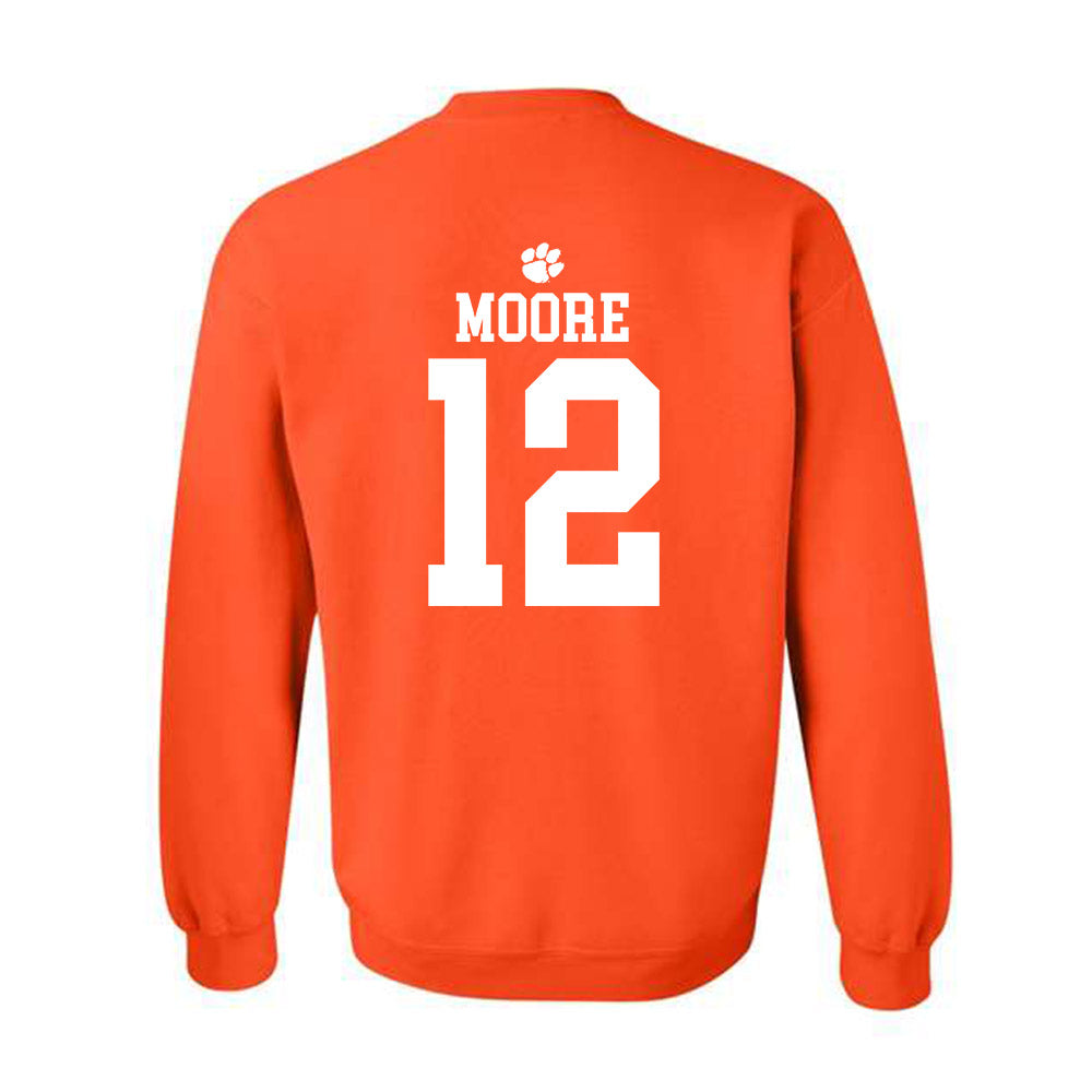 Clemson - NCAA Women's Basketball : Mia Moore - Sports Shersey Crewneck Sweatshirt