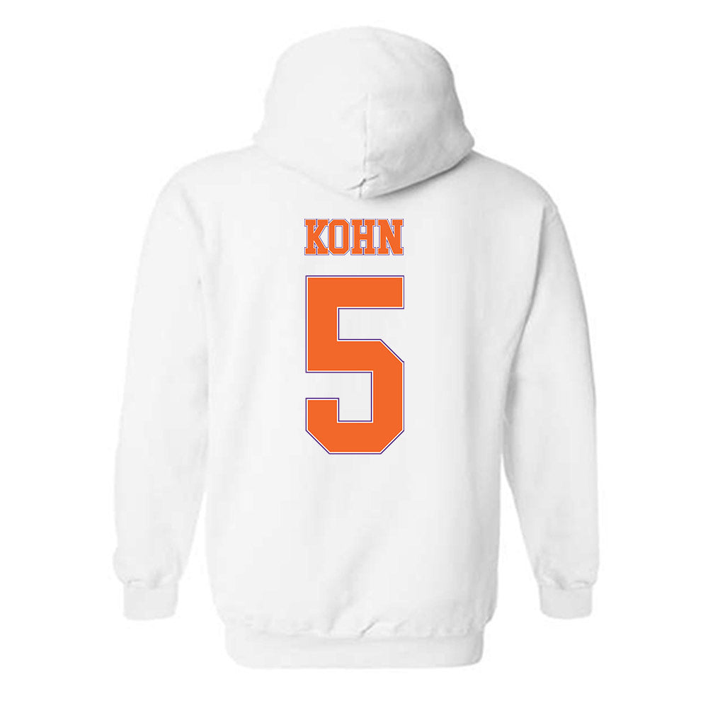Clemson - NCAA Women's Basketball : Hannah Kohn - Sports Shersey Hooded Sweatshirt