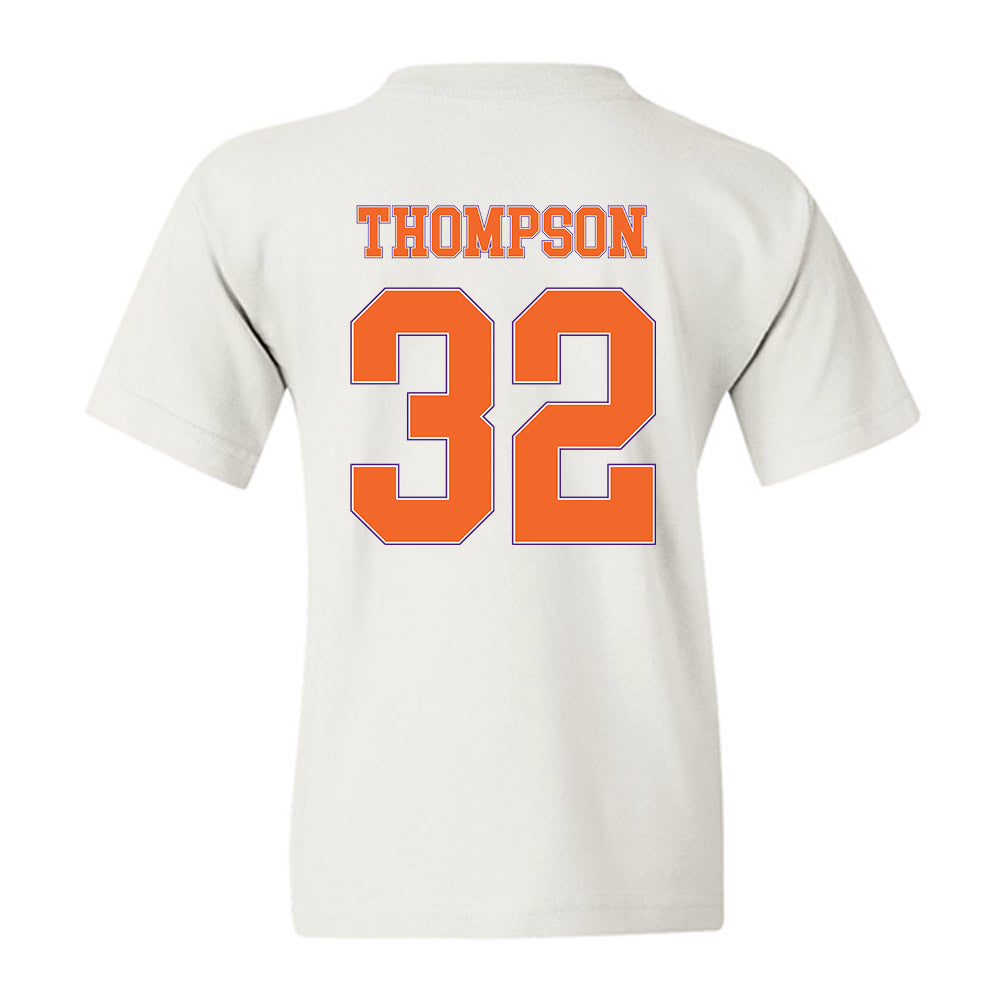 Clemson - NCAA Women's Basketball : Raven Thompson - Sports Shersey Youth T-Shirt-1