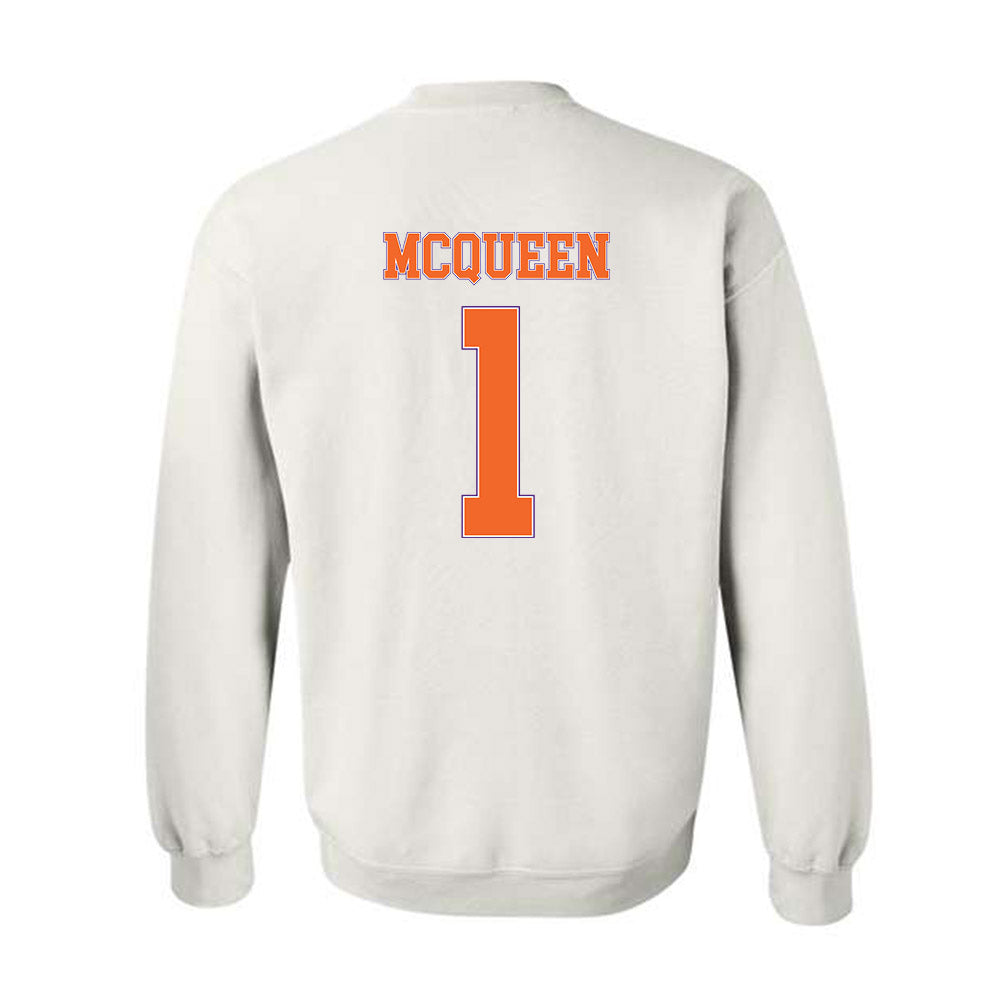 Clemson - NCAA Women's Basketball : Loyal McQueen - Sports Shersey Crewneck Sweatshirt