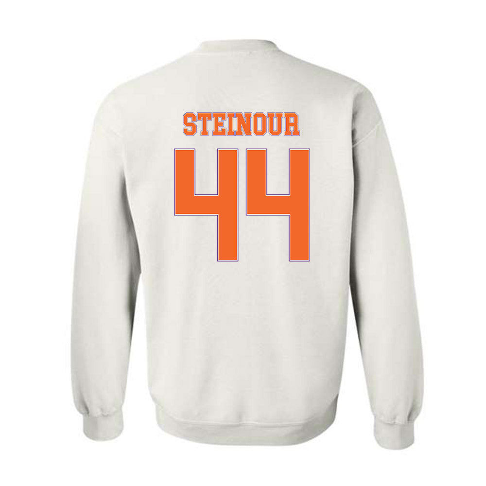 Clemson - NCAA Men's Basketball : Trent Steinour - Sports Shersey Crewneck Sweatshirt-1