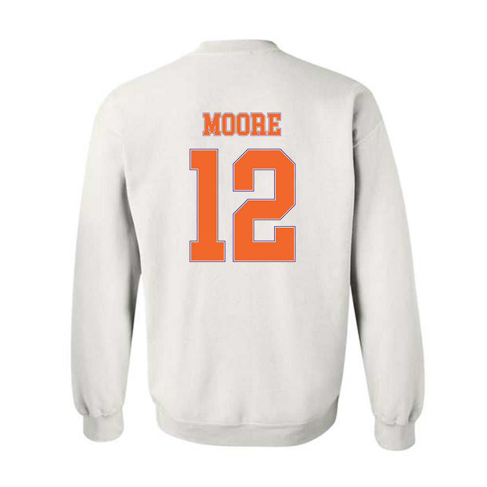 Clemson - NCAA Women's Basketball : Mia Moore - Sports Shersey Crewneck Sweatshirt