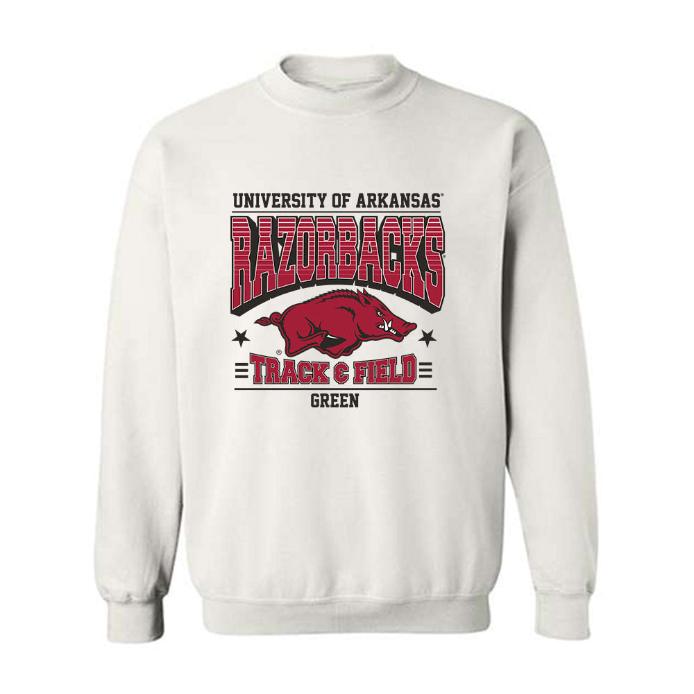 Arkansas - NCAA Men's Track & Field : Wyatt Green - Sports Shersey Crewneck Sweatshirt