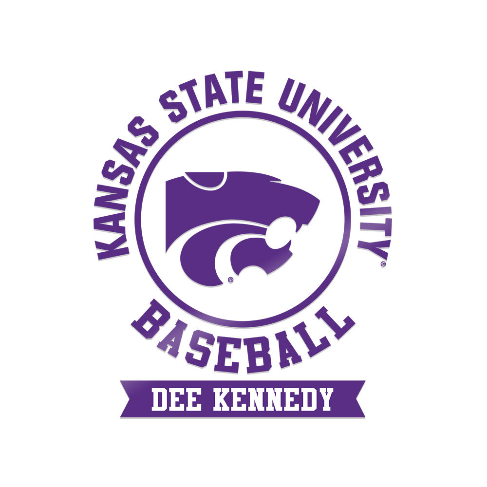 Kansas State - NCAA Baseball : Dee Kennedy - Sticker-0
