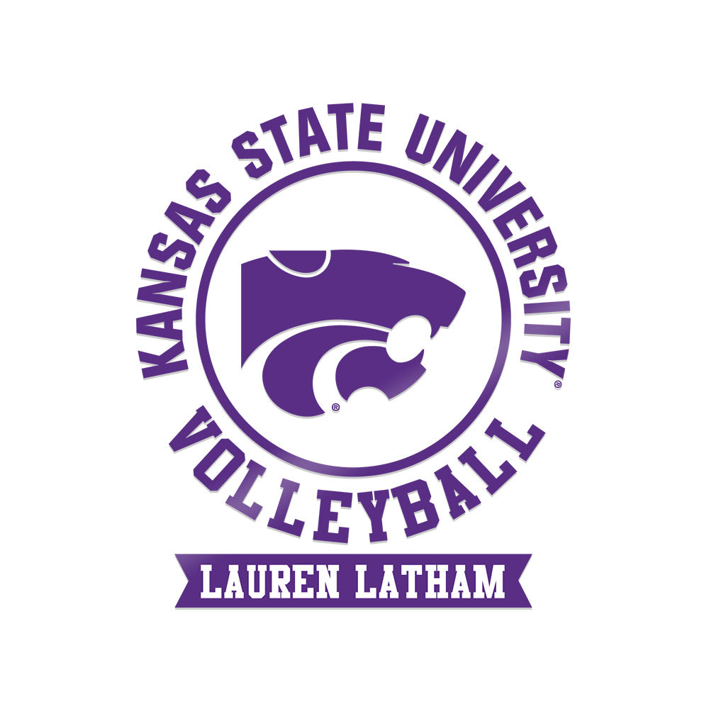 Kansas State - NCAA Women's Volleyball : Lauren Latham - Sticker-0