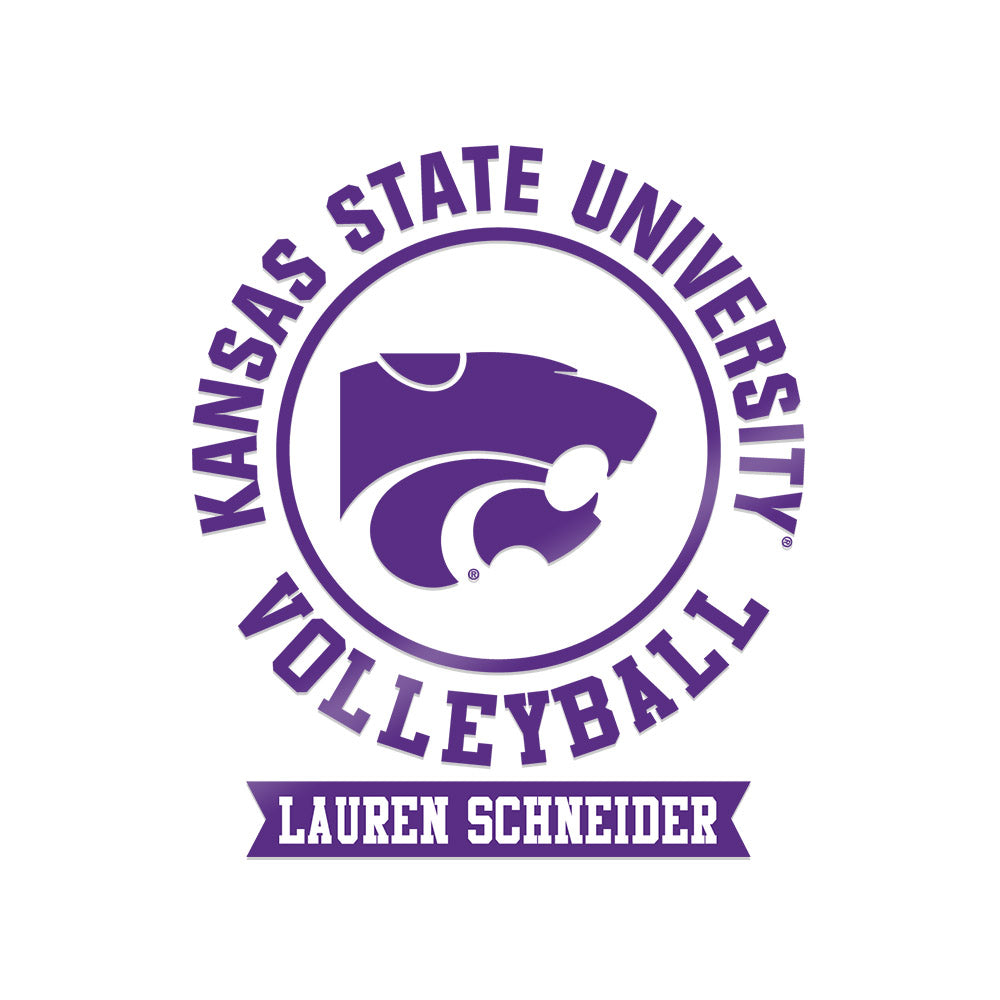 Kansas State - NCAA Women's Volleyball : Lauren Schneider - Sticker-0