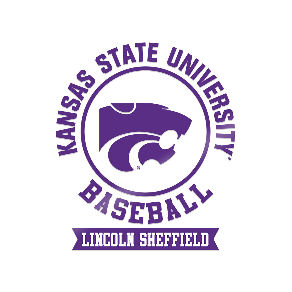 Kansas State - NCAA Baseball : Lincoln Sheffield - Sticker-0