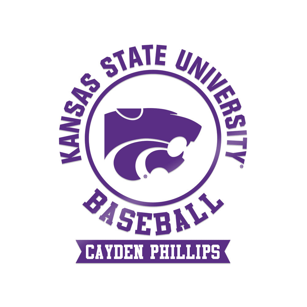 Kansas State - NCAA Baseball : Cayden Phillips - Sticker-0