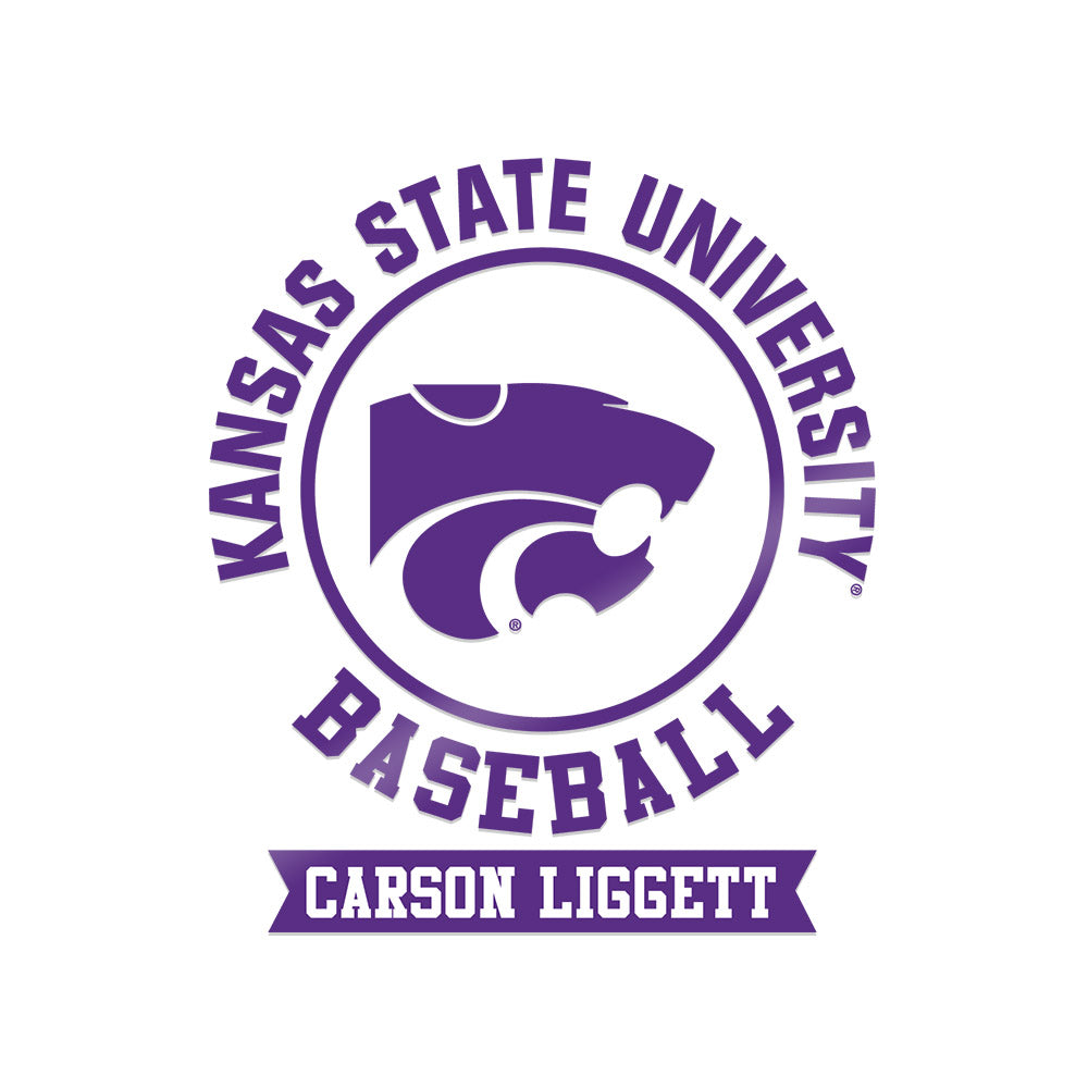 Kansas State - NCAA Baseball : Carson Liggett - Sticker-0