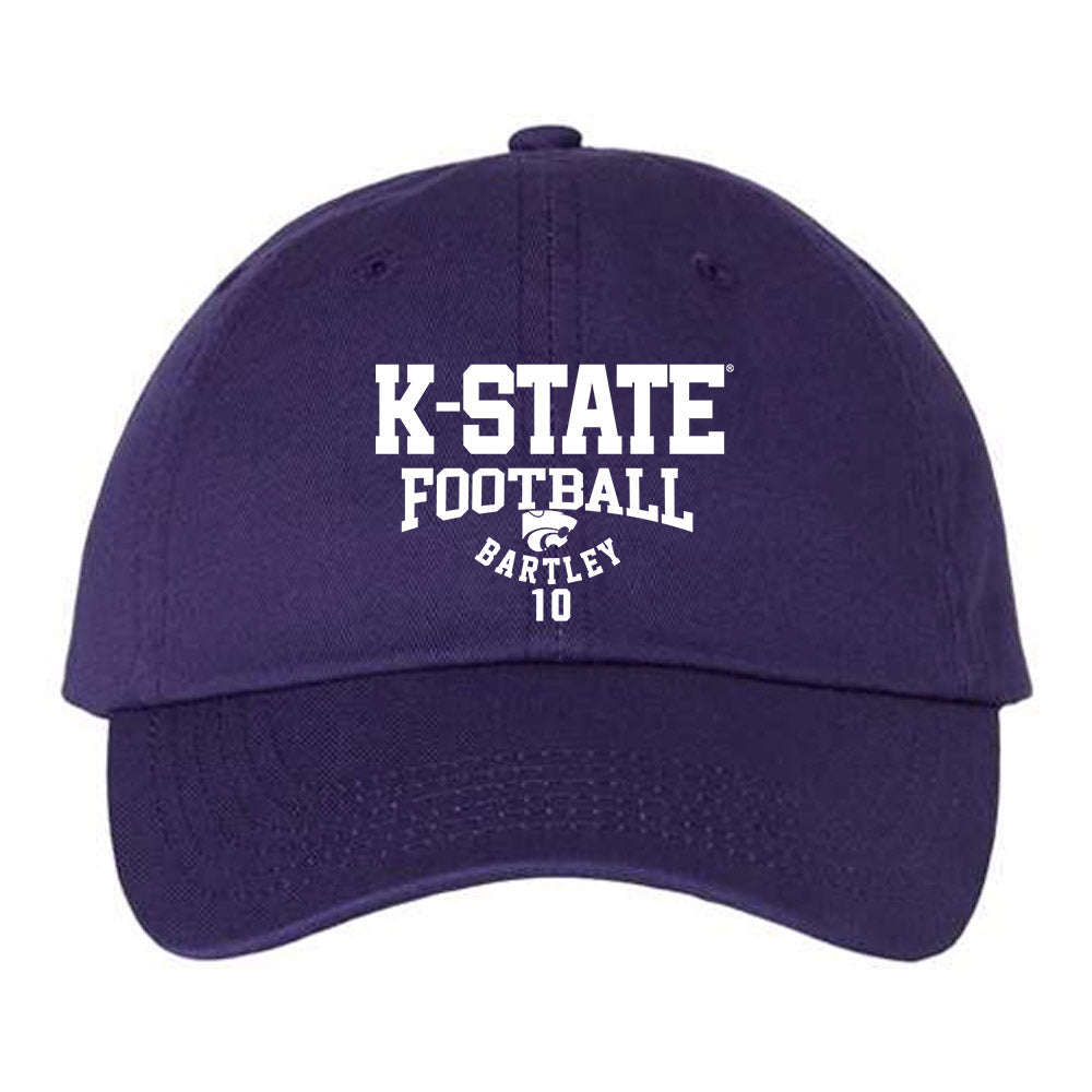 Kansas State - NCAA Football : Logan Bartley - Dad Hat-0