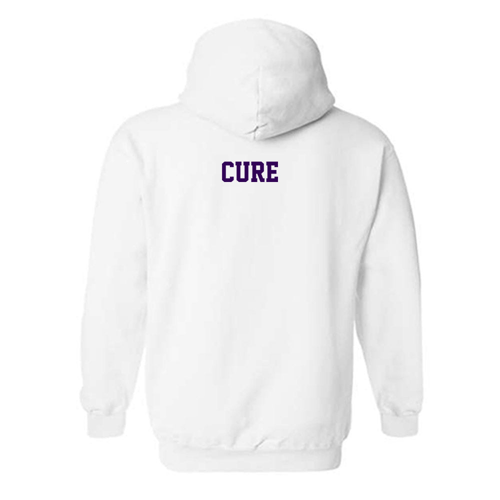 Kansas State - NCAA Women's Track & Field : Lindsey Cure - Sports Shersey Hooded Sweatshirt-1