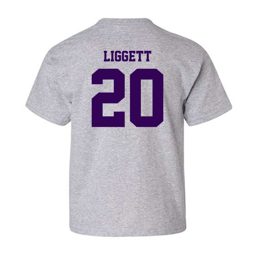 Kansas State - NCAA Baseball : Carson Liggett - Sports Shersey Youth T-Shirt-1