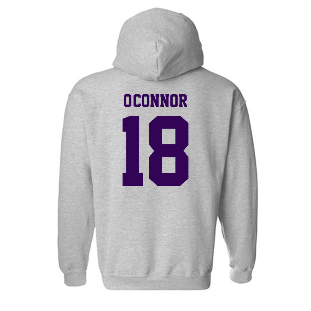 Kansas State - NCAA Baseball : Keegan O'Connor - Sports Shersey Hooded Sweatshirt-1