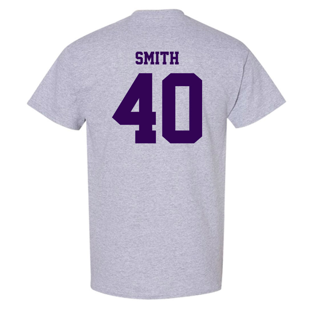 Kansas State - NCAA Baseball : Miles Smith - Sports Shersey T-Shirt-1