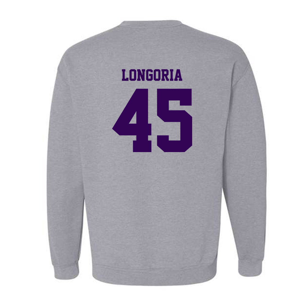 Kansas State - NCAA Baseball : Adan Longoria - Sports Shersey Crewneck Sweatshirt-1