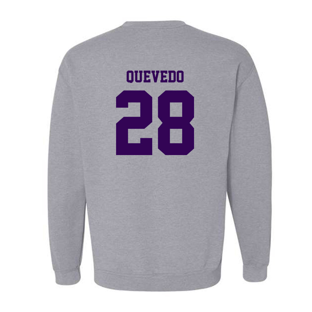 Kansas State - NCAA Baseball : Michael Quevedo - Sports Shersey Crewneck Sweatshirt-1