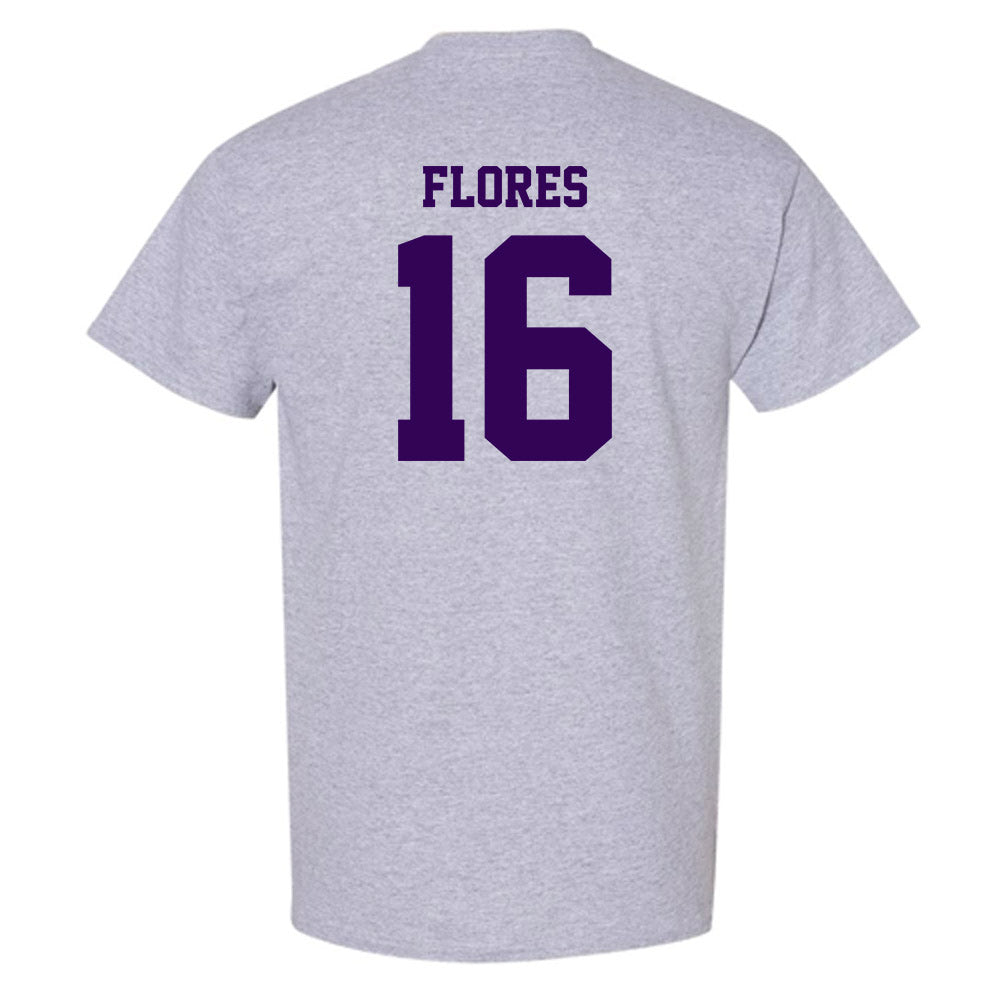 Kansas State - NCAA Baseball : Matthew Flores - Sports Shersey T-Shirt-1