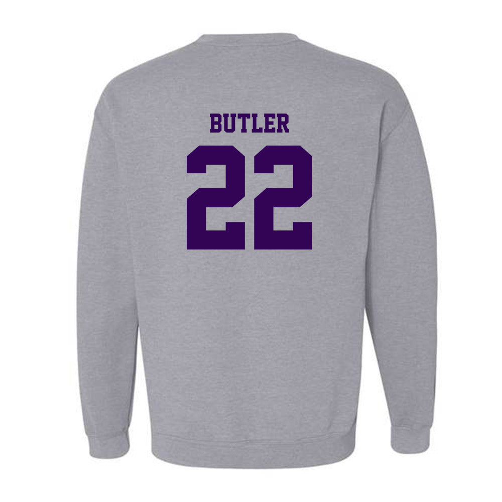 Kansas State - NCAA Baseball : Tazwell Butler - Sports Shersey Crewneck Sweatshirt-1