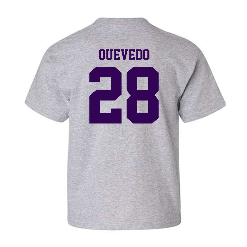 Kansas State - NCAA Baseball : Michael Quevedo - Sports Shersey Youth T-Shirt-1