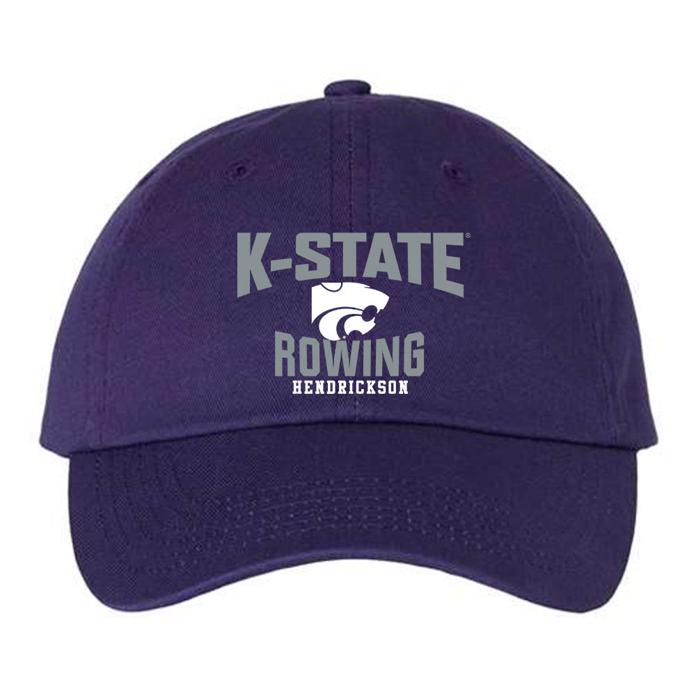 Kansas State - NCAA Women's Rowing : Grace Hendrickson - Dad Hat-0