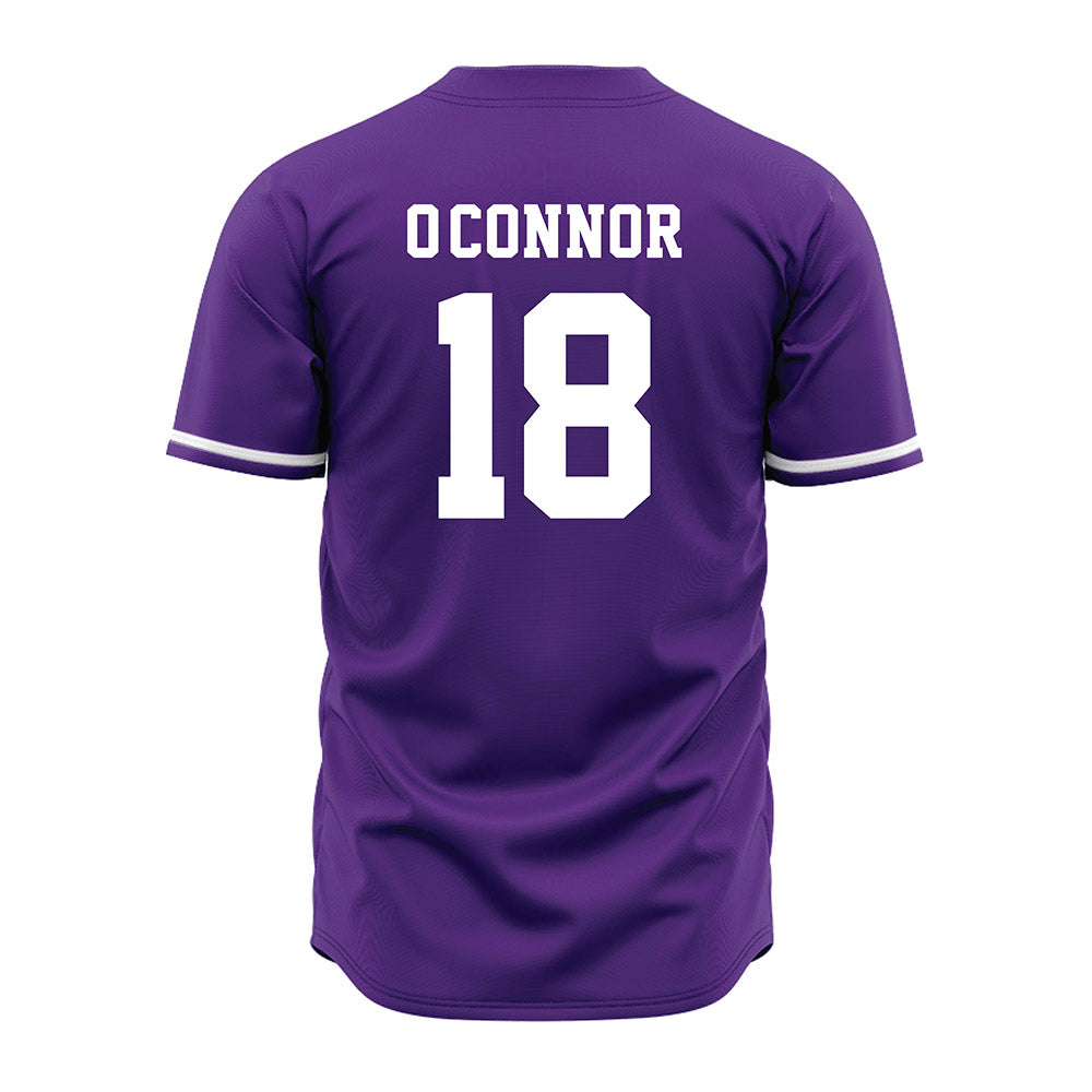 Kansas State - NCAA Baseball : Keegan O'Connor - Purple Jersey-1