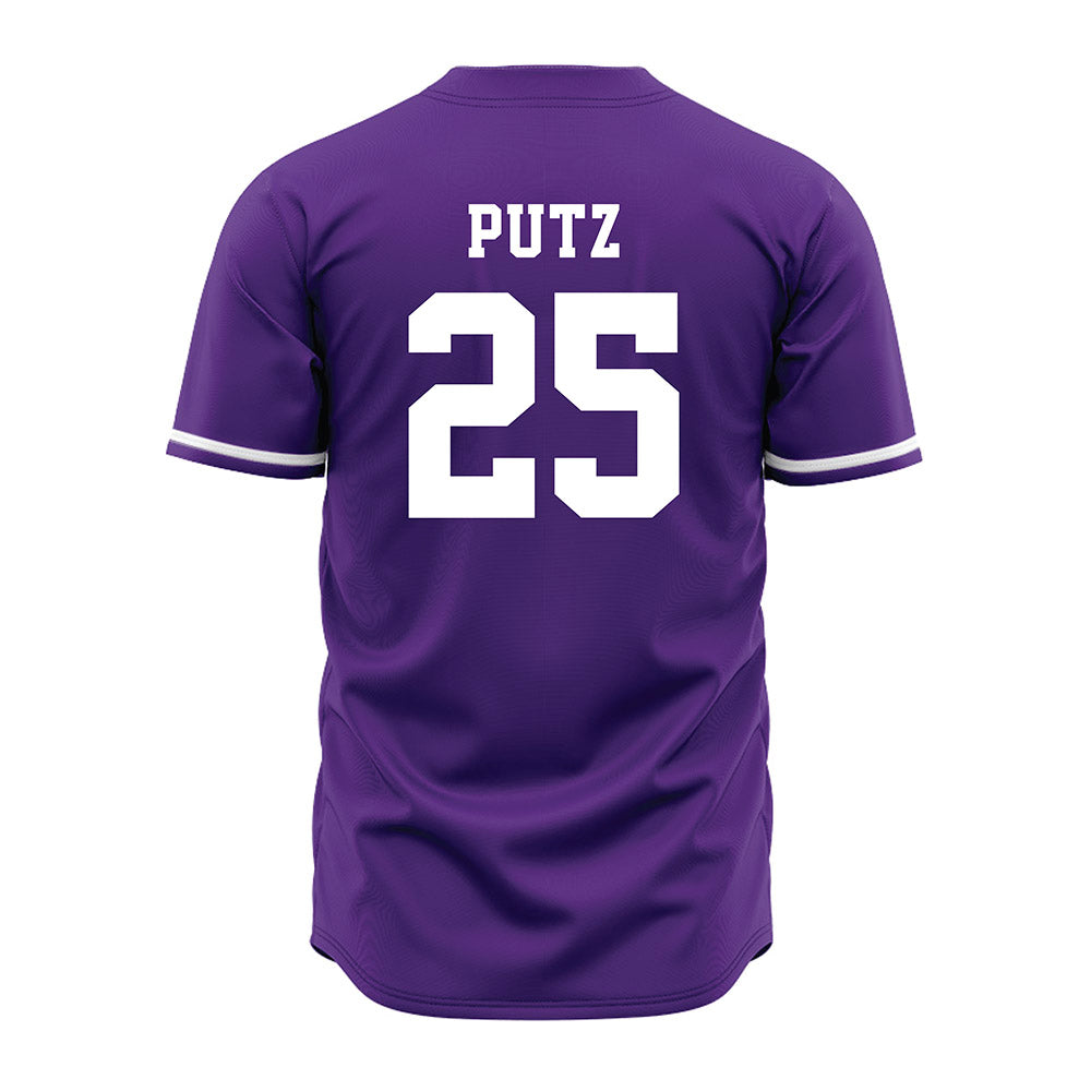 Kansas State - NCAA Baseball : Rohan Putz - Purple Jersey