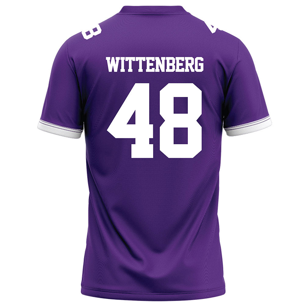 Kansas State - NCAA Football : Zach Wittenberg - Purple Football Jersey