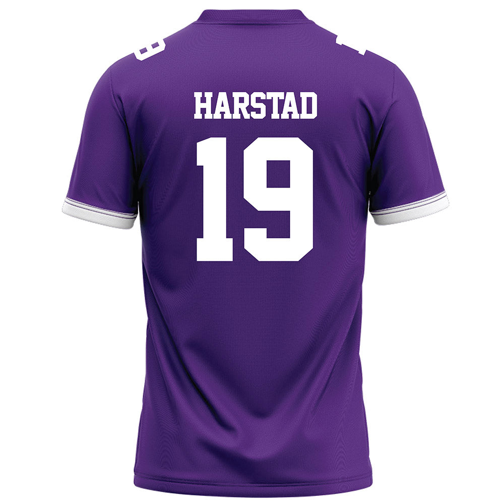 Kansas State - NCAA Football : Garrett Harstad - Purple Football Jersey