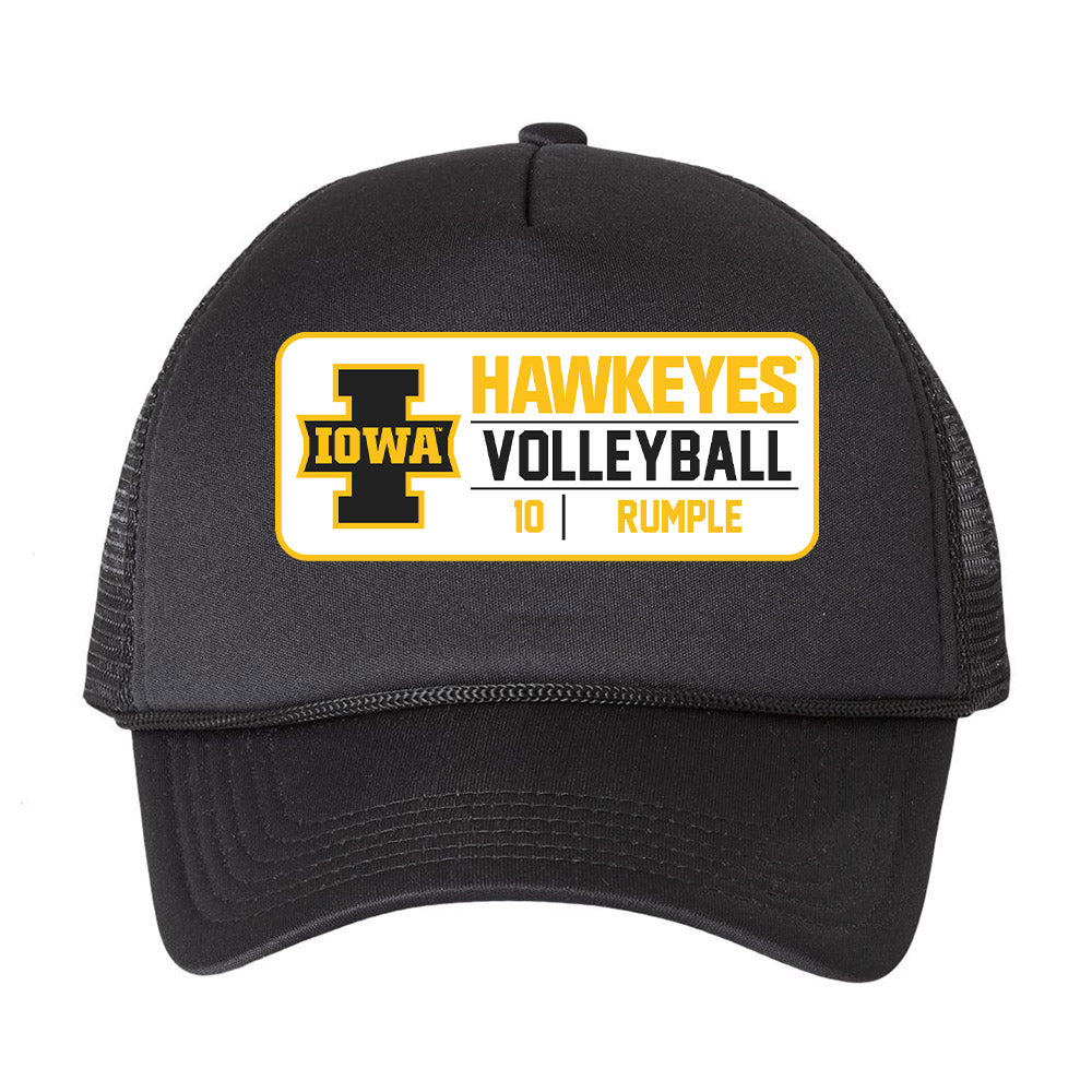 Iowa - NCAA Women's Volleyball : Makena Rumple - Trucker Hat-0
