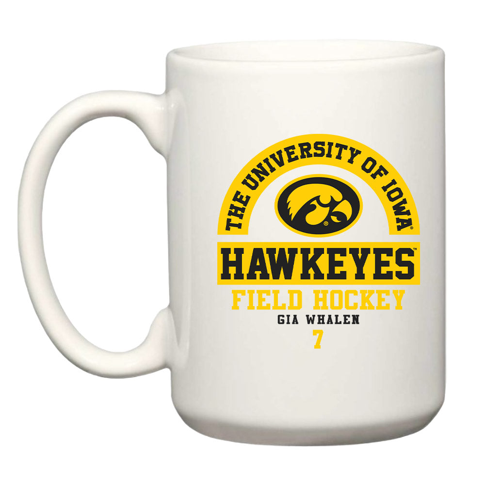 Iowa - NCAA Women's Field Hockey : Gia Whalen - Coffee Mug-0