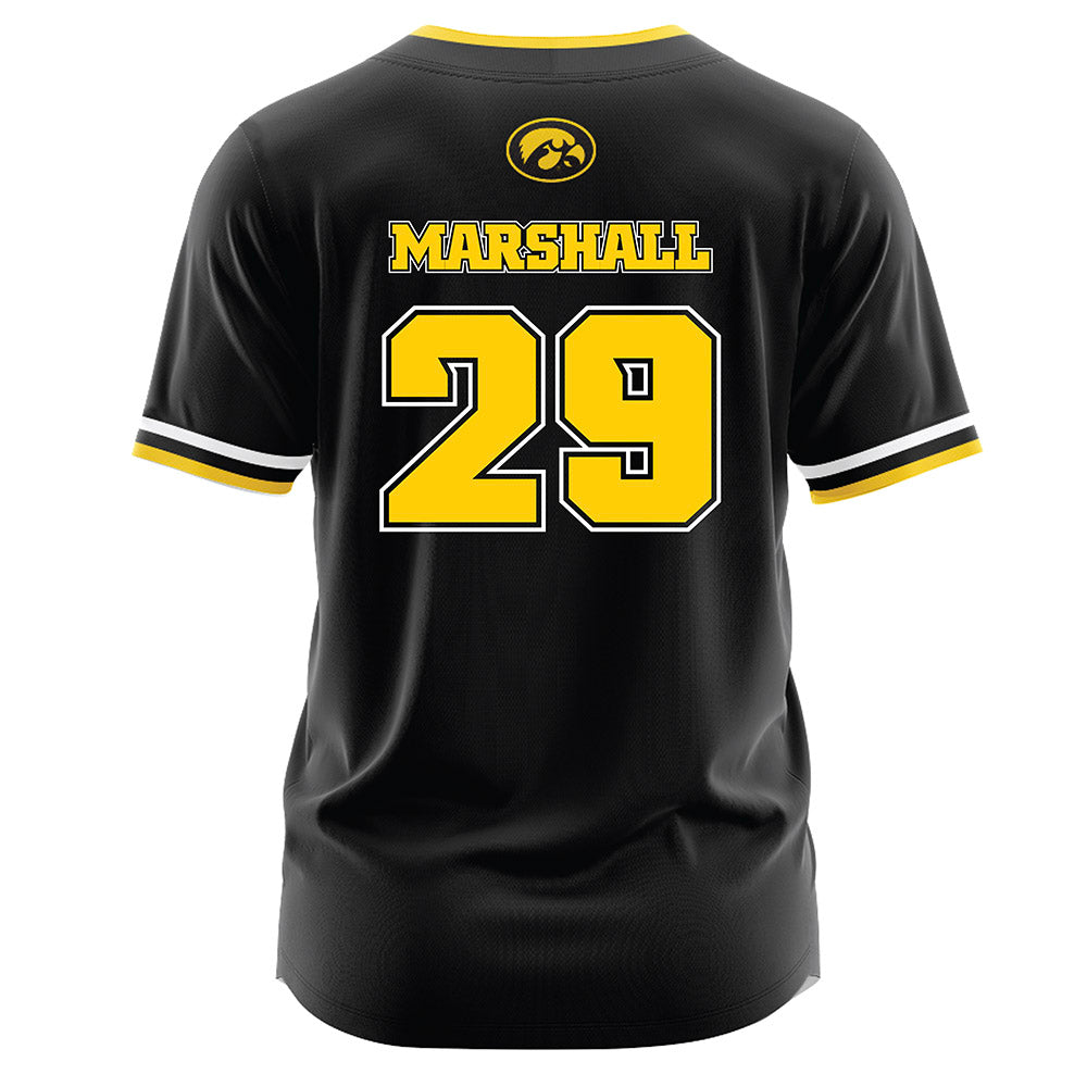 Iowa - NCAA Softball : Nailyn Marshall - Black Jersey-1